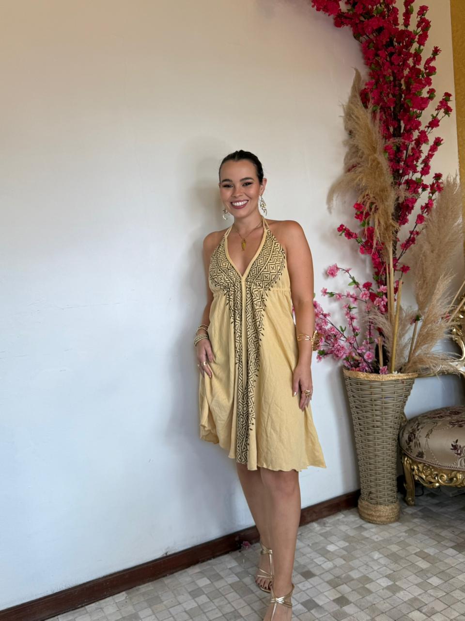 Vestido Sable Amarelo - Imagem 4