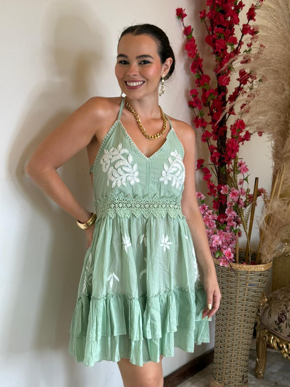 Vestido Aurora Verde - Imagem 3