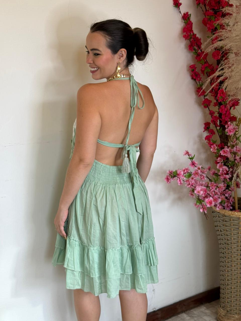Vestido Aurora Verde - Imagem 2