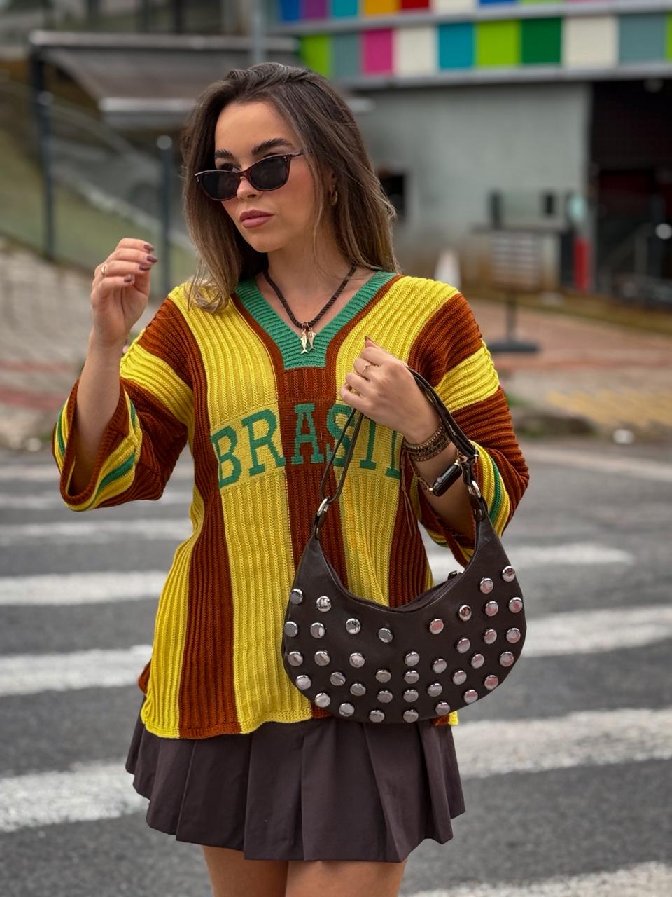 Blusa BrasilCore Marrom