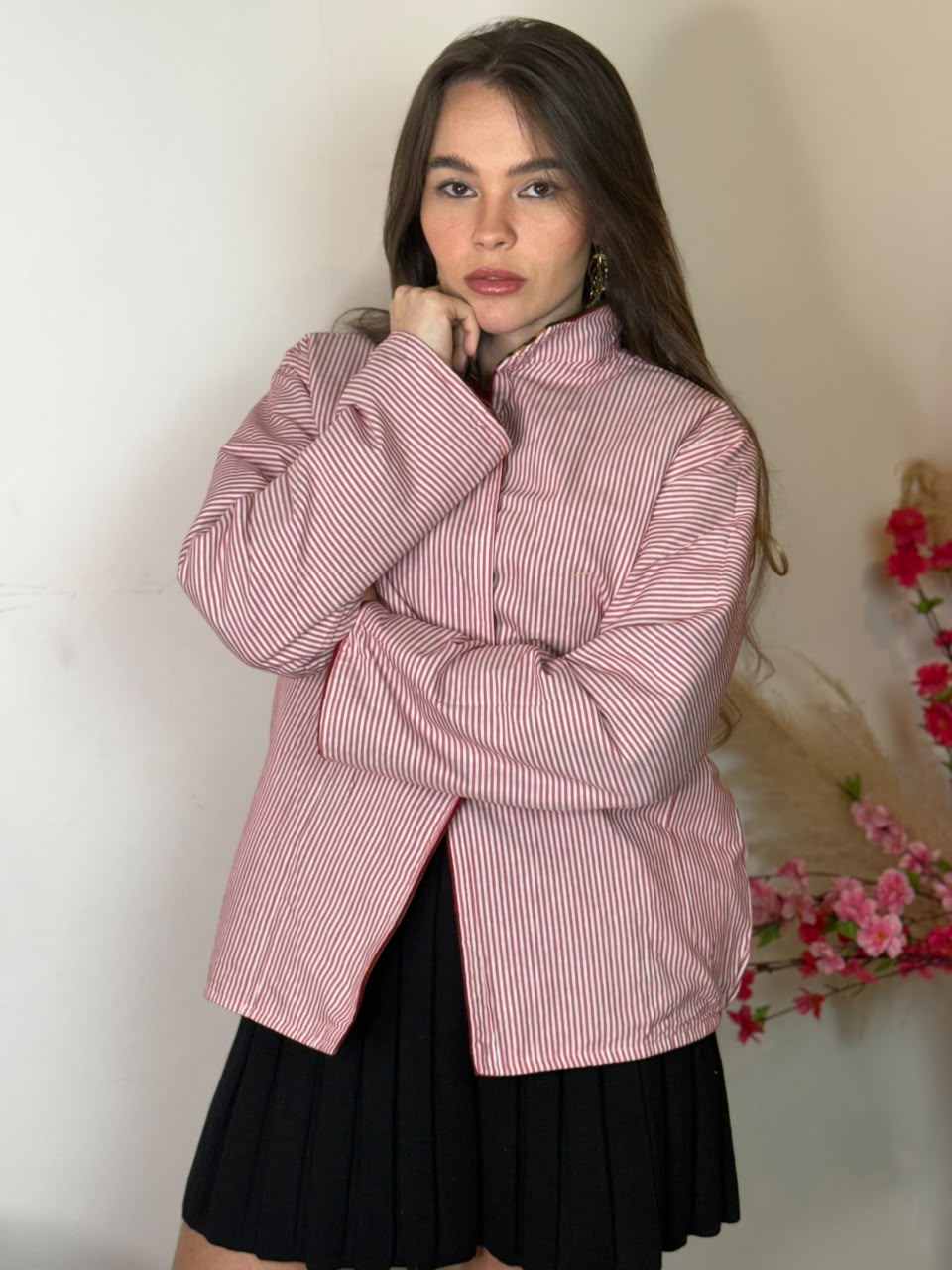 Jaqueta Suzani Veludo Rubi Intenso - Imagem 4